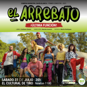 La Comedia Municipal presenta sus últimas funciones del semestre con las obras 'El Arrebato' y 'También la pifian - Otra vida de Galileo' en el Cultural de Tiro Federal (Newton 1180)