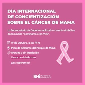 La Subsecretaría de Deportes organiza "Caminando con vos"