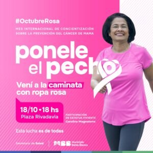 El Municipio organiza actividades de prevención del cáncer de mama durante octubre con caminata