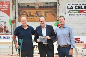 Reinauguración del gimnasio Club Alem