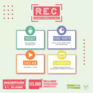 Culmina mañana la convocatoria REC para proyectos culturales. Artistas bahienses pueden presentar podcasts