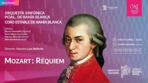 El Teatro Municipal presenta un ensayo abierto y concierto sinfónico coral con la interpretación del Réquiem de Mozart