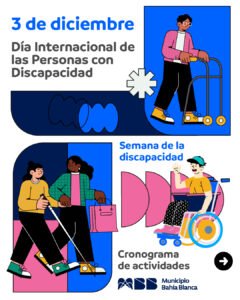 Semana de la Discapacidad del 1 al 7 de diciembre con conversatorios