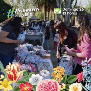 Domingo de primavera en la Isla del Parque con música en vivo (Copate Cumbia