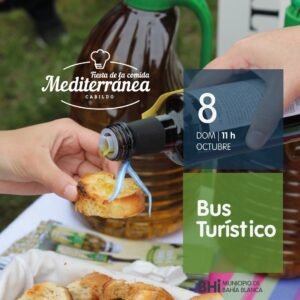 El Bus Turístico realizará una excursión a Cabildo el próximo domingo para visitar la Fiesta de la Comida Mediterránea