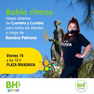 Mañana a las 10 se realizará una clase abierta y gratuita de Cuarteto y Cumbia en Plaza Rivadavia