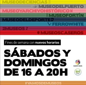 Los museos municipales de Bahía Blanca modifican sus horarios a partir del 21 de octubre: abiertos sábados y domingos de 16 a 20