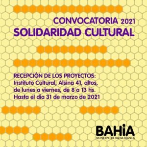 Cierra mañana la convocatoria del Programa de Solidaridad Cultural 2021