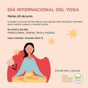 Bahía Blanca celebrará el Día Internacional del Yoga con clases