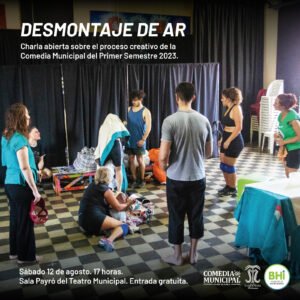 Fin de semana cultural en Bahía Blanca con actividades gratuitas: función final de 'AR' en Teatro Municipal (viernes)