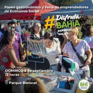 Nueva edición de Disfrutá Bahía con enfoque en salud: testeos gratuitos de VIH