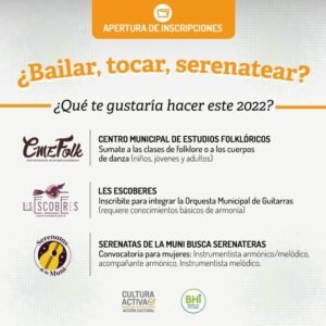 El Instituto Cultural abre inscripciones para clases de folklore y danza en el Centro Municipal de Estudios Folklóricos