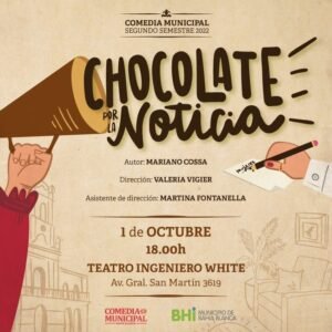 Bahía Blanca ofrece actividades culturales gratuitas en Ingeniero White: función de la Comedia Municipal