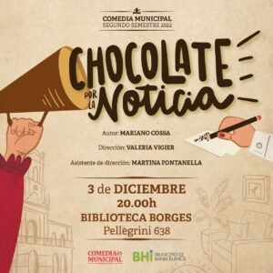 La ciudad ofrece actividades culturales gratuitas durante el fin de semana: inauguración de muestra de Los Chopen con múltiples actividades artísticas