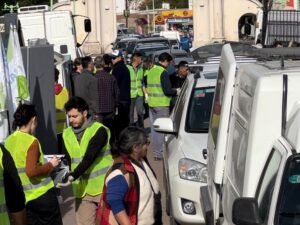 La municipalidad realizó la 19° campaña de recolección de residuos peligrosos domiciliarios en el Parque de Mayo