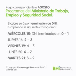 El Ministerio de Trabajo