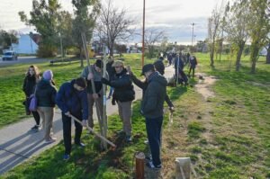 Se realizará jornada de voluntarios para reforestación en plaza Amore el sábado a las 11.