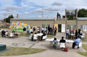 El intendente Héctor Gay encabezó un encuentro de gabinete con vecinos de Vista Alegre