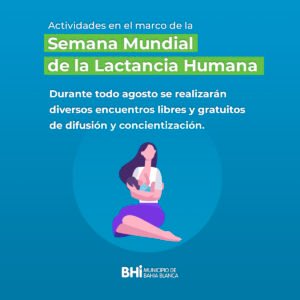La Municipalidad organiza la Semana Mundial de la Lactancia Humana con charlas