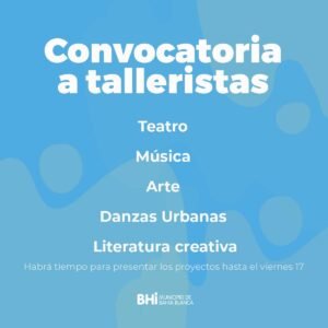 La Municipalidad de Bahía Blanca convoca a artistas y educadores mayores de 18 años para dictar talleres de Teatro