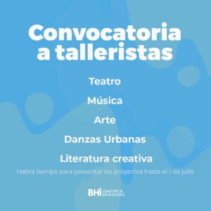 Vence mañana la convocatoria para talleristas de teatro