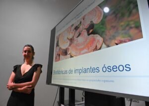 El intendente Héctor Gay recibió a la investigadora Noelia D'Elía