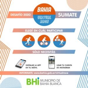 Se realizará el duatlón Bahía Blanca Virtual Race 2020 los días 14 y 15 de noviembre con inscripción gratuita.