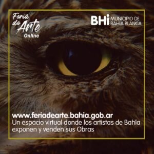 Plataforma municipal gratuita que exhibe y vende obras de artistas bahienses.