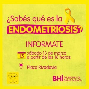 Este fin de semana se realizan actividades para conmemorar el Día Mundial de la Endometriosis. El sábado