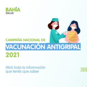 El municipio de Bahía Blanca habilita centros de vacunación antigripal en toda la ciudad. Turnos por teléfono o WhatsApp en diversos barrios como Villa Mitre
