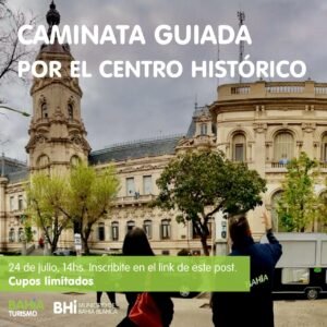 El municipio invita a caminatas guiadas por el Centro Histórico para descubrir el patrimonio arquitectónico y urbano de Bahía Blanca. Actividad gratuita con inscripción previa
