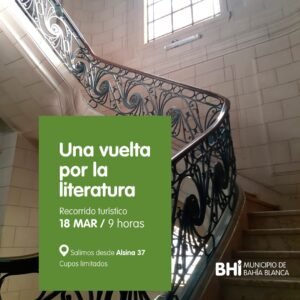 El Bus Turístico realiza mañana a las 9 hs un recorrido por lugares históricos de Bahía Blanca: centro