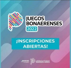 Vence el sábado el plazo para inscribirse en los Juegos Bonaerenses 2022