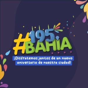 La ciudad celebra su 195° aniversario con una edición especial de DisfrutáBahía en el Parque de Mayo (sábado y domingo 13-21 hs) que incluye música en vivo de bandas locales