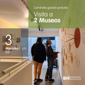 El municipio invita a caminatas gratuitas por el casco histórico con visita a 2 museos. Miércoles 3 de mayo a las 10 hs desde el Puesto de Informes Turísticos (Palacio Municipal) y sábado 6 a las 15 hs desde la puerta del Municipio. Cupos limitados. Inscripción online.