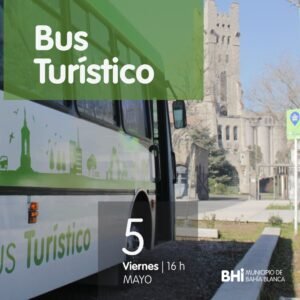 El Bus Turístico realizará recorridos gratuitos los viernes 16 y domingos desde el Teatro Municipal