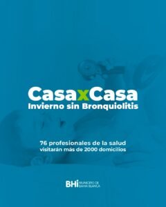 El municipio lanza el programa 'Casa x Casa – invierno sin bronquiolitis' con 38 equipos que visitarán domicilios para prevenir infecciones respiratorias agudas en bebés menores de 12 meses