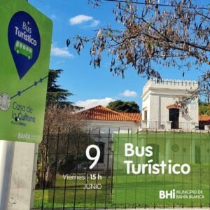 El Bus Turístico ofrece recorridos gratuitos: viernes en Ingeniero White visitando el Museo y Puerto