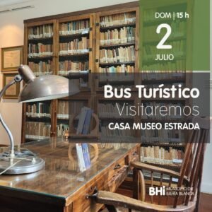 El Bus Turístico ofrece un recorrido gratuito el domingo 2 de julio a la Casa Museo de Ezequiel Martínez Estrada. La actividad comienza a las 15 hs desde el Teatro Municipal. Cupos limitados