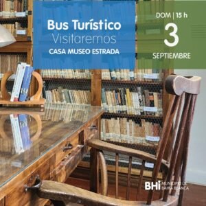 El Bus Turístico ofrece salidas gratuitas: viernes a Museo y Archivo Histórico + Puerto de Ingeniero White; domingo a Casa Museo Ezequiel Martínez Estrada. Ambas a las 15 hs desde Teatro Municipal. Inscripción por WhatsApp.