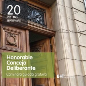 Se realizará una caminata guiada gratuita por el casco histórico con visita al Concejo Deliberante el miércoles a las 10 hs. Punto de encuentro: Puesto de Informes Turísticos en Peatonal Drago y Avenida Colón.