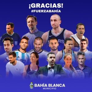 La campaña #FuerzaBahia entrega 2.5 millones de raciones de comida para sectores vulnerables de Bahía Blanca