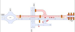 Se habilita el tránsito vehicular por el nuevo puente en Avenida Circunvalación Norte por cuatro meses.