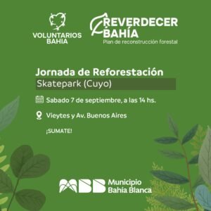 Jornada de voluntarios para plantación en el Skatepark
