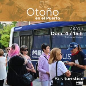 Bus turístico gratuito al Puerto con visita a Mercado y Museo Ferrowhite el domingo 4.