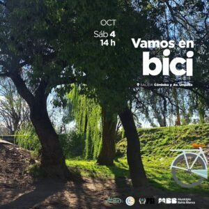 Salida guiada en bici por la ciudad con visita a Arroyo Napostá