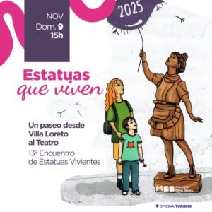 Bus Turístico ofrece paseo gratuito al 13º Encuentro de Estatuas Vivientes