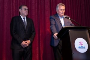 El intendente Gay participó en el Encuentro Federal por la Memoria conmemorando los 29 años del atentado a la AMIA. Se ratificó el compromiso de mantener vivo el reclamo de justicia por las 85 víctimas