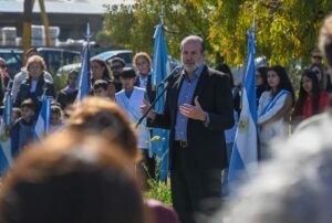 Noroeste conmemoró sus 138 años con acto oficial encabezado por el intendente Susbielles.
