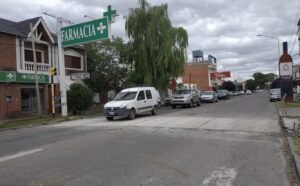 Completaron la reparación de pavimento en Alem 2200 entre Eduardo González y Estrada